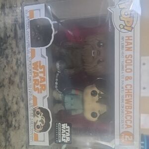 Funko Star Wars Han Solo & Chewbacca Figures